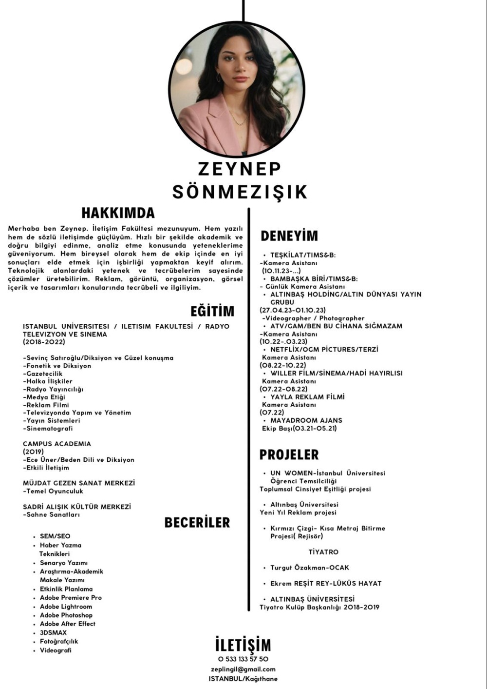 Zeynep Sönmezışık